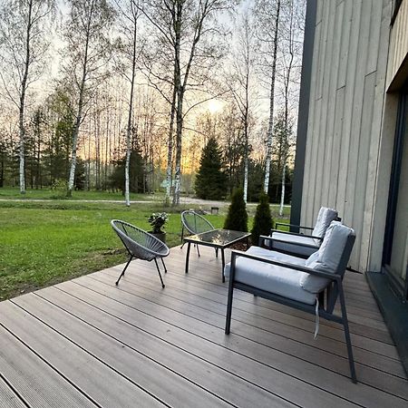 Albatross Getaway By The Sea, Spa And Forest With A Terrace Ķesterciems Kültér fotó